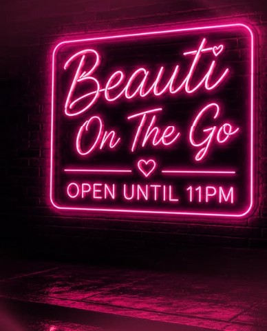 Beauti On The Go — open until 11PM.