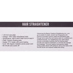 Beauty Creations Hair Straightener Rose Gold image 1