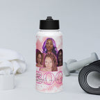 BOG Stainless Steel Water Bottle With A Straw Lid image 3
