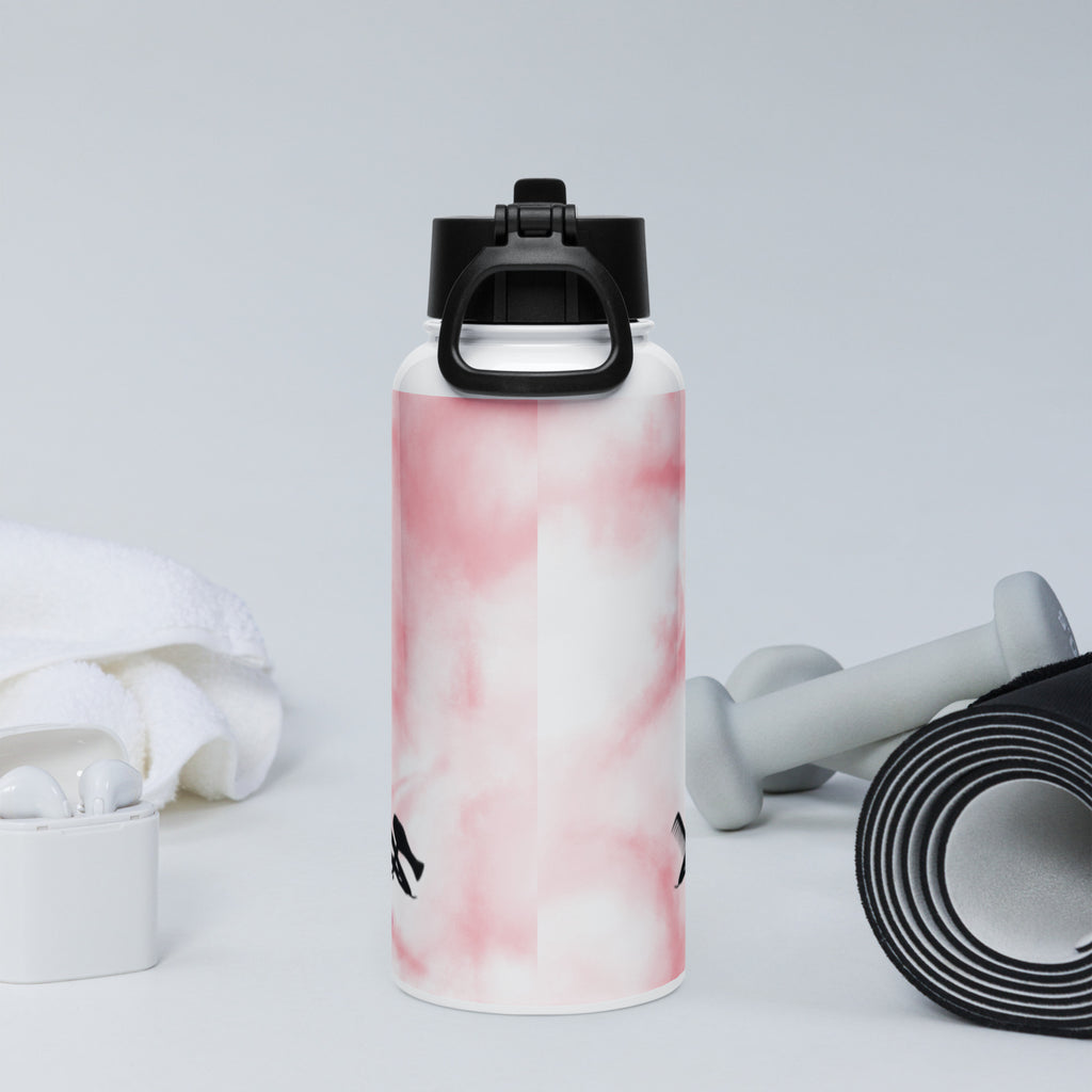 BOG Stainless Steel Water Bottle With A Straw Lid image 0