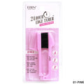 Ebin 24HOUR Edge Tamer 3IN1 Foldable Edge Brush Pink image 0