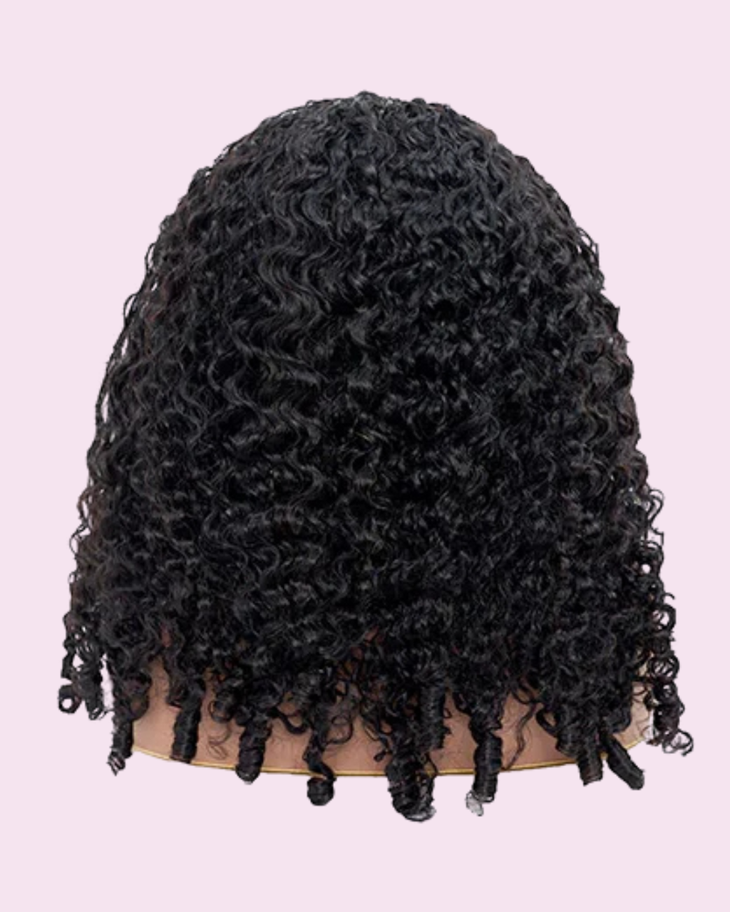 Burmese Curly Half Wig