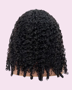 Burmese Curly Half Wig