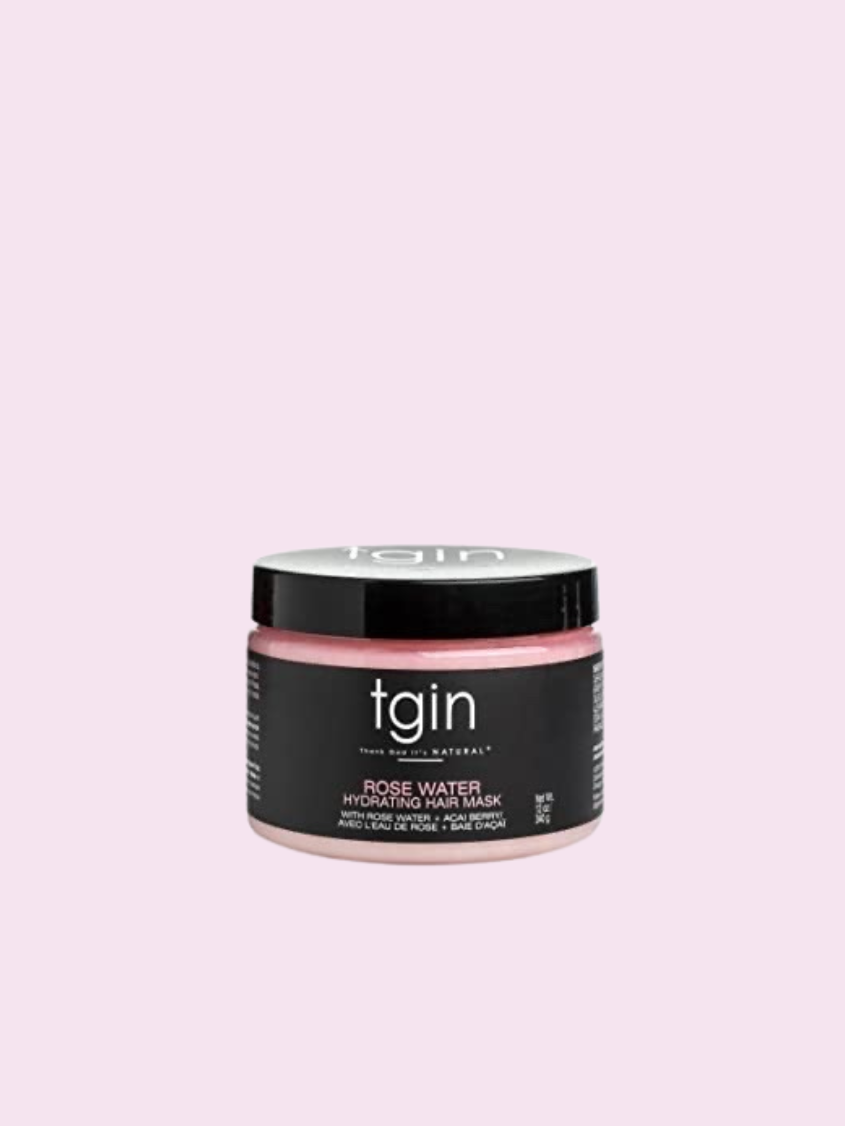 TGIN Rose Water Hydrating Hair Mask 12oz image 0