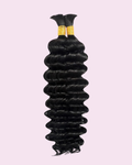 Human Boho Hair Deep Wave #1B