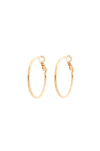 14K Gold Dipped Hoop Earring image 1
