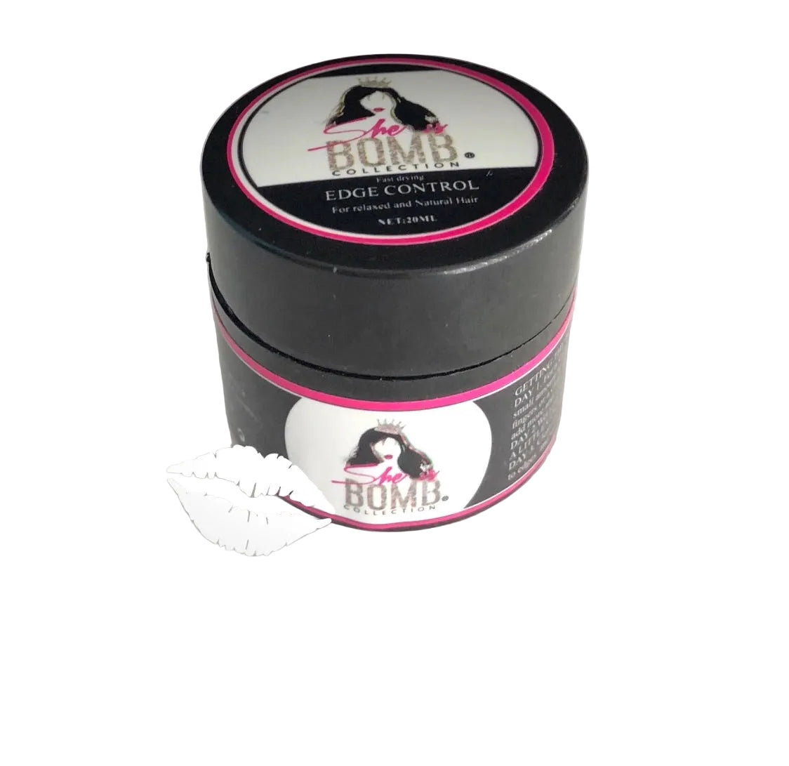 She's Bomb Travel Size Edge Control 0.64 oz image 0