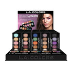L.A. Colors Shimmer Eye Palette Display image 0