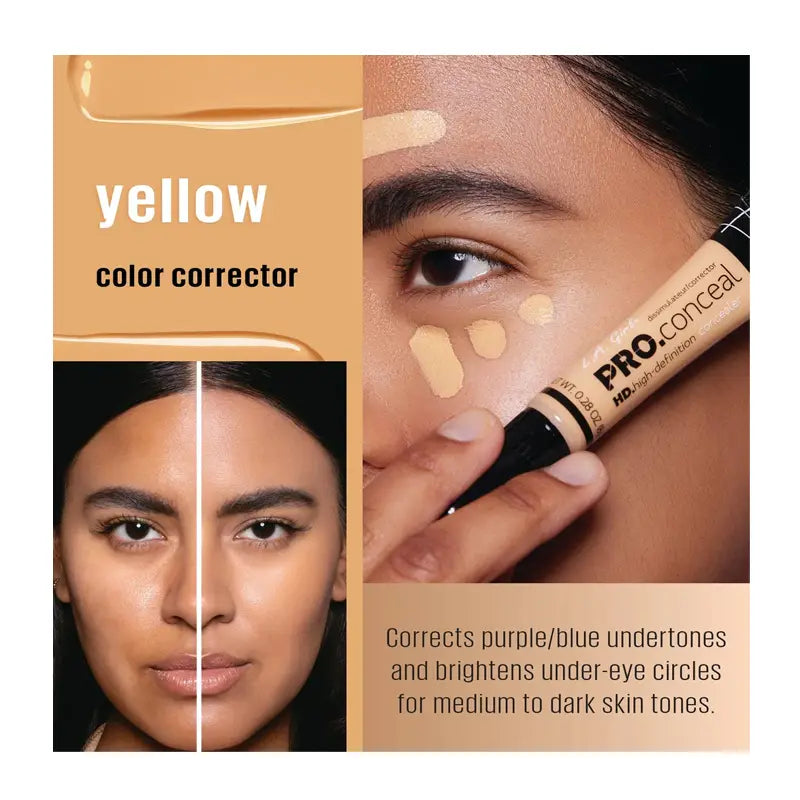 L.A. Girl Yellow Color Corrector Hd Pro Conceal image 1