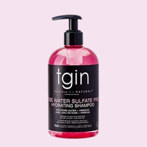 TGIN Rose Water Sulfate-Free Hydrating Shampoo for Curls - Waves