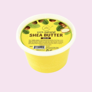 Glam Natural Shea Butter Cream 100% Pure, Organic, Unrefined, and Raw, 16 Oz