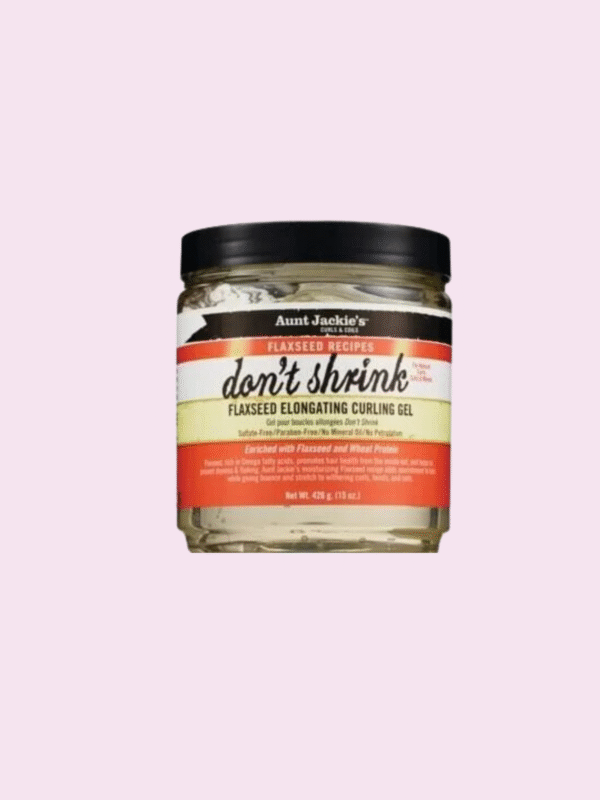 Aunt Jackie’s Flaxseed Don’t Shrink Elongating Curling Gel